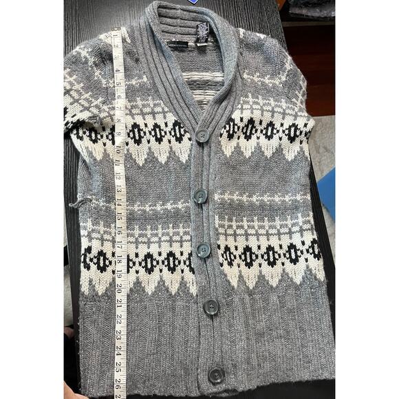 Vintage Y2K Western Style Wool Blend Cardigan by Moda International - Picture 11 of 12